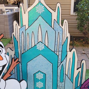 Elsa's Castle Only 4ft Tall - Etsy