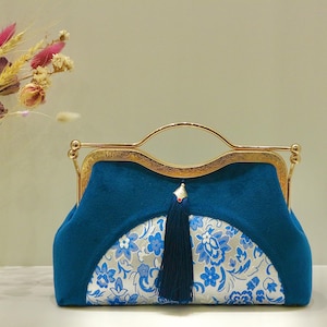 japanese bag, handmade bag, evening clutch, clutch bag, clutches, clutch purse, gift for her, wedding clutch, handbags, bridal clutch