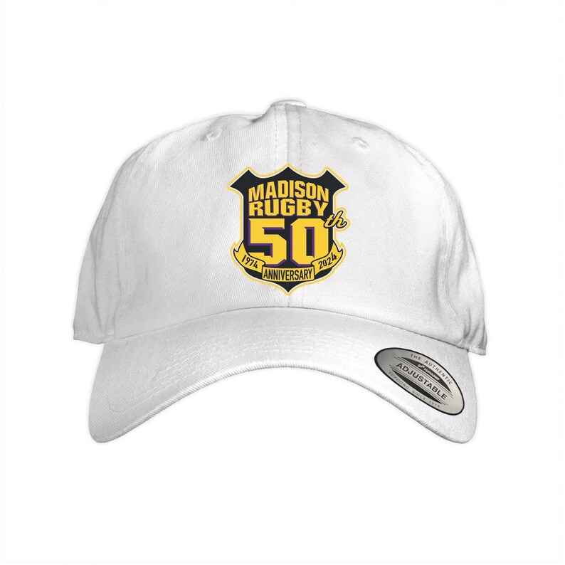 Madison Rugby 50th Anniversary Logo Dad Cap - Etsy