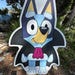 Bluey Halloween Props, Bluey Decorations, Bluey Cutouts, Bluey ...