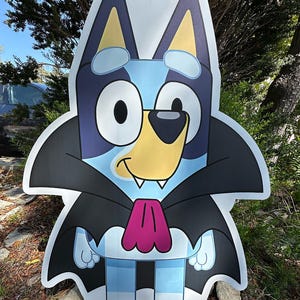 Bluey Halloween props, Bluey decorations, Bluey Cutouts, Bluey centerpieces , Bluey theme party, Halloween props