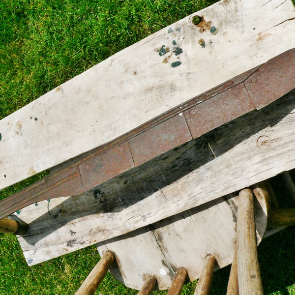 Cast Iron Knife Blade Etsy