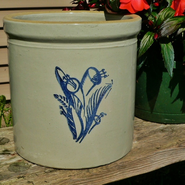 Western Stoneware Crock Monmouth Etsy