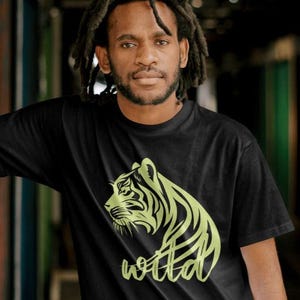 Wild Pumas T-Shirt, Big Cat Shirt, Mountain Lion Tee, Animal T Shirt, Animal Lovers Graphic T Shirt, Cougar Lover Gift, Cat Lover Gift T-Shi