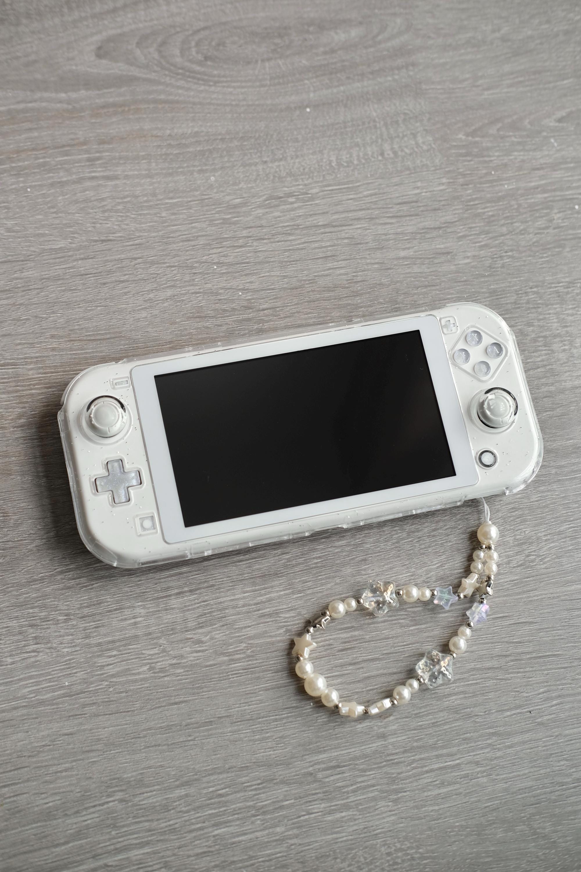 Custom Galaxy White Buttons for Joycons & Nintendo Switch Lite