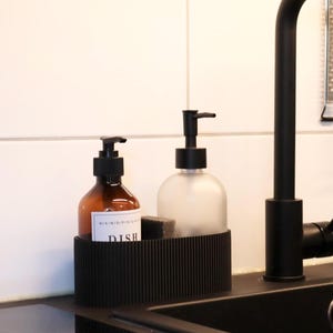 Sink organizer small, kitchen aid, kitchen utensils, storage aid, organizational aid, storage tray + small extra