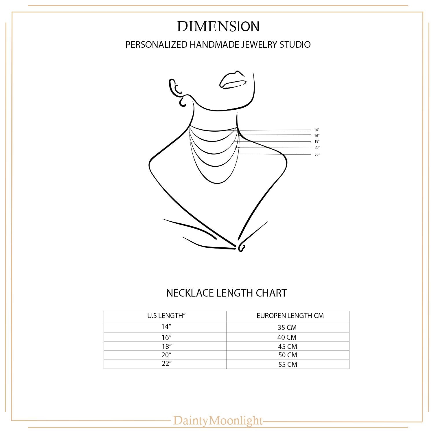 ラッキーバーネックレス、パーソナライズバーネックレス、日付と時刻