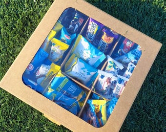 Ukrainian Sweets Gift Box | Authentic Ukrainian Candy Selection | Taste of Ukraine Treats | Patriotic Christmas Gift Box | Support Local