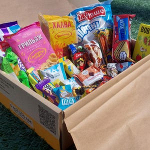 Ukrainian Candy  Box | Authentic Sweets Gift Box from Ukraine | Premium Ukrainian Treats | Perfect Gift for All Occasions