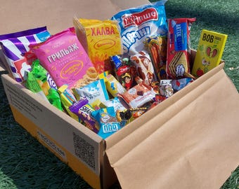 Ukrainian Candy  Box | Authentic Sweets Gift Box from Ukraine | Premium Ukrainian Treats | Perfect Gift for All Occasions