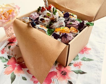 Handmade Ukrainian Chocolate Gift Box | Gourmet Chocolates with Fruit & Nut Fillings | Authentic Ukrainian Sweets | Perfect Gift