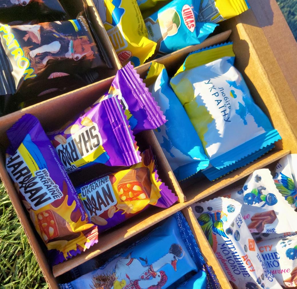 ウクライナのお菓子ギフトボックス | 本物のウクライナのお菓子 