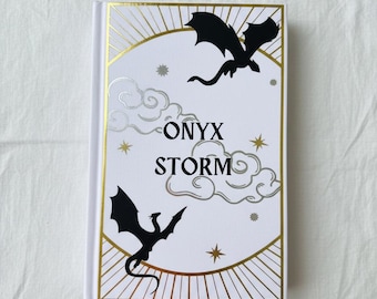 Capa dura personalizada Onyx Storm | Edição de Arquivo