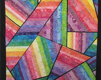 Abstract Wall Hanging Art Quilt