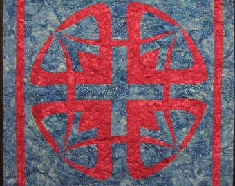 Celtic Rose Art Quilt