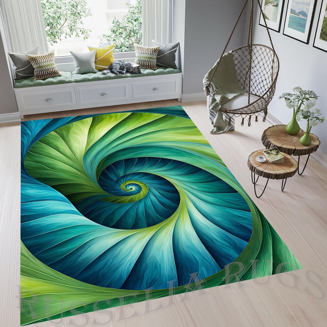 Optical Illusion, 3D Illusion Rug, 3D Rug,tunnel Rug, 3D Design,vortex ...