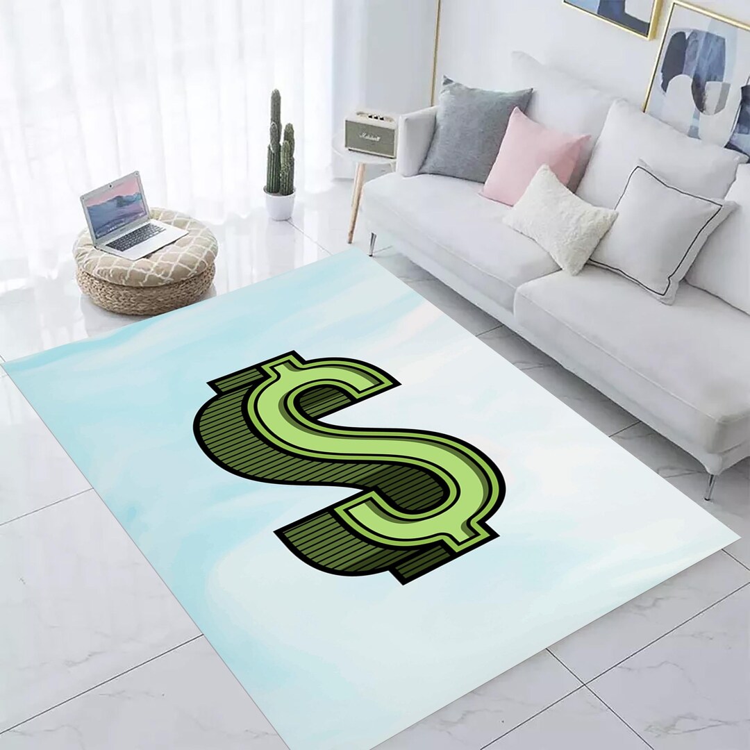 Money Rug, Dollar Rug, 100 Dollar Bill Rug, Rich Rug, Ben Franklin ...