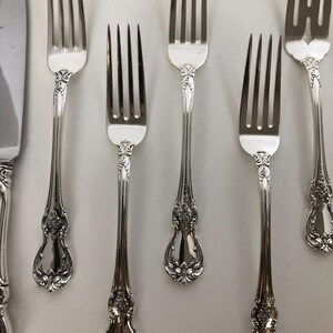 Vintage Towle Old Master Solid Sterling Silver Flatware Set | 1942