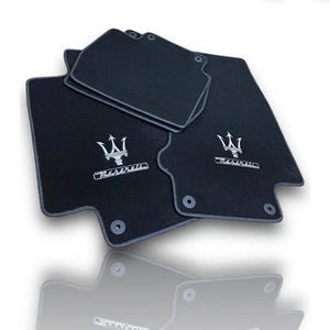 Luxury Car Carpet Velour Floor Mats For Maserati All Models Ghibli / Levante / Quattroporte / Grancabrio / Granturismo / Grecale / MC20