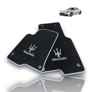Luxury Car Carpet Velour Floor Mats For Maserati All Models Ghibli / Levante / Quattroporte / Grancabrio / Granturismo / Grecale / MC20