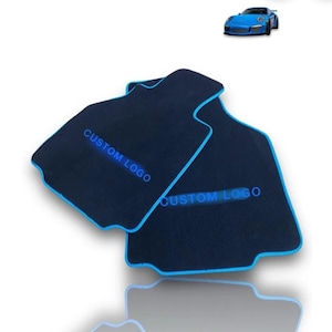 Luxury Car Carpet Velour Floor Mats For Porsche All Models 911 / Boxter / Cayman / Panamera / Taycan /Macan / Cayenne