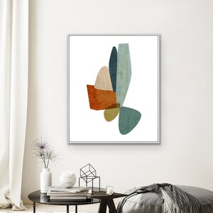 Mid Century Art, Minimalist Abstract Wall Art, Contemporary Art, Large Art Print