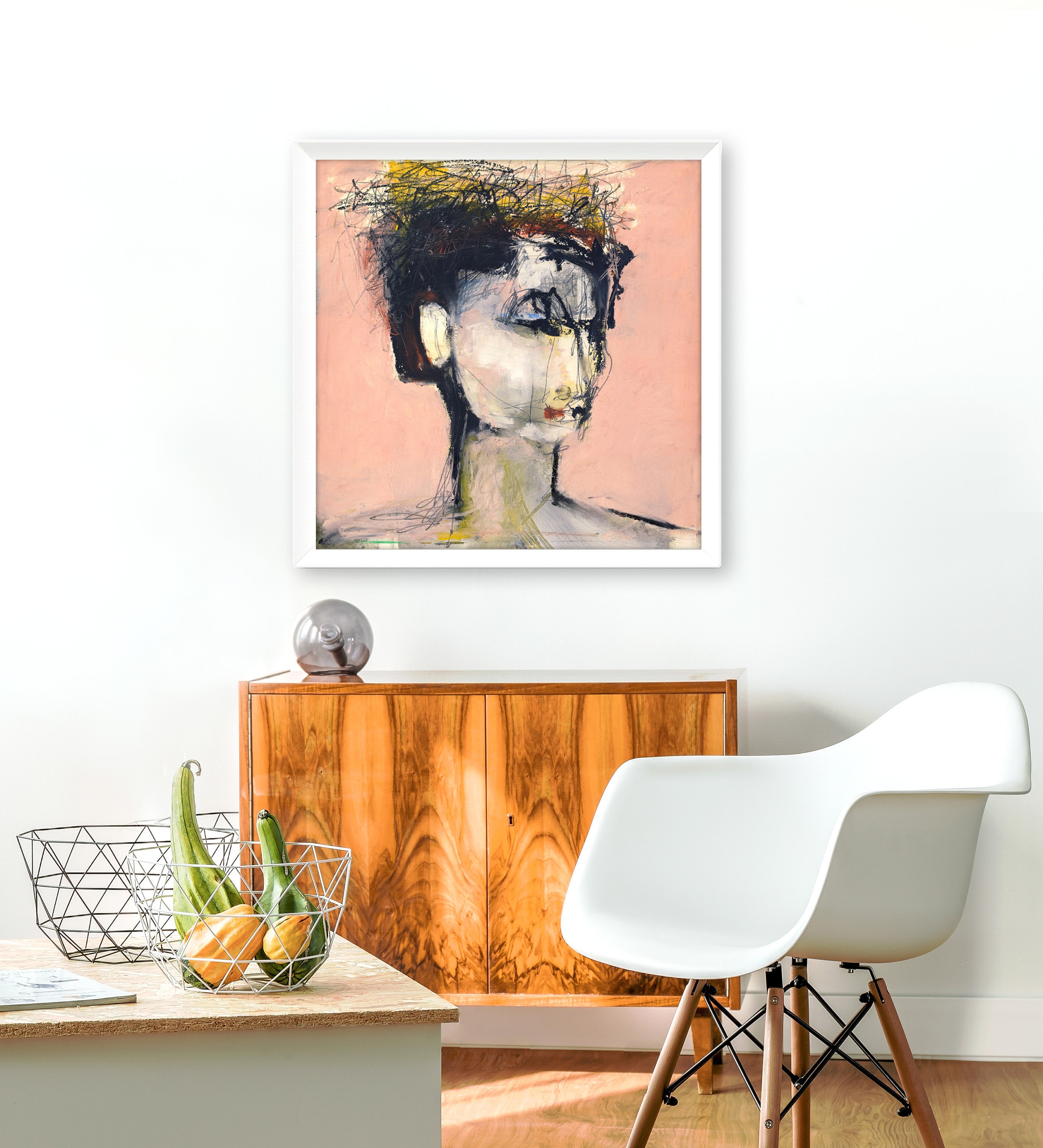 Large Wall Art Portrait Art Print Large Poster Portrait Etsy