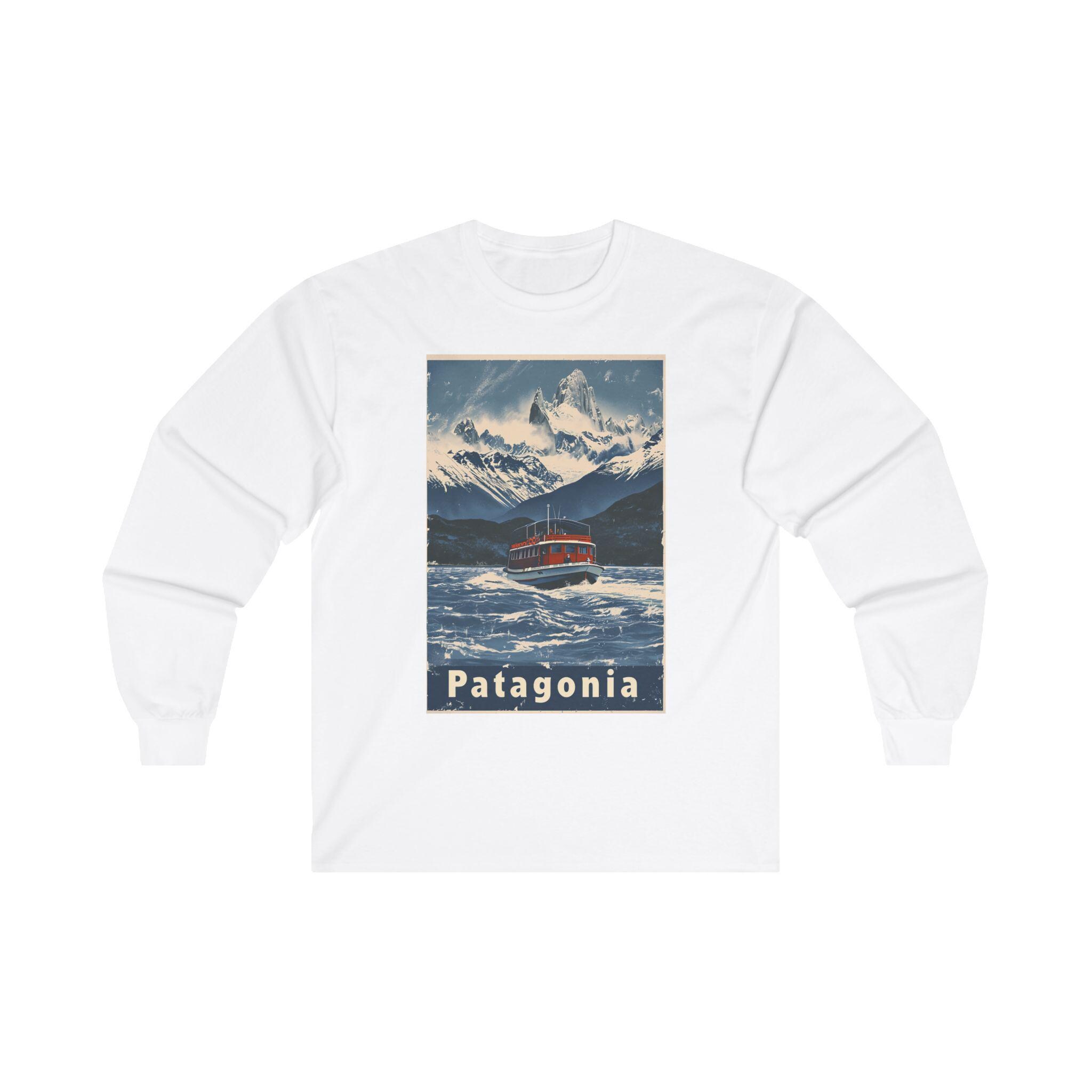 週間売れ筋 T Sleeve Long Patagonia Shirt Etsy - Print Poster Travel Vintage トップス