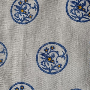 Variety of hand painted or block printed tea towels to love