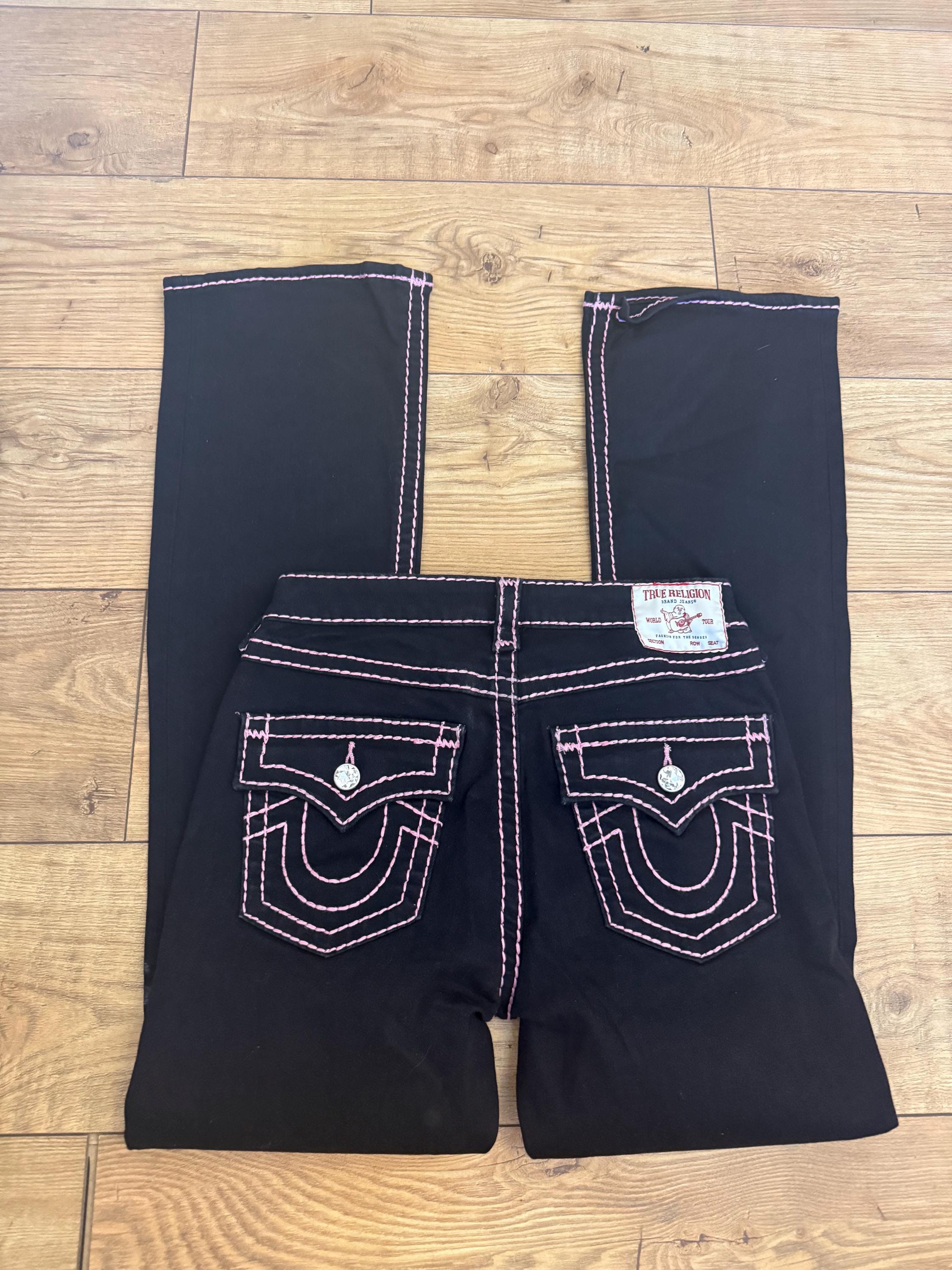 Pink True Religion Jeans - Etsy