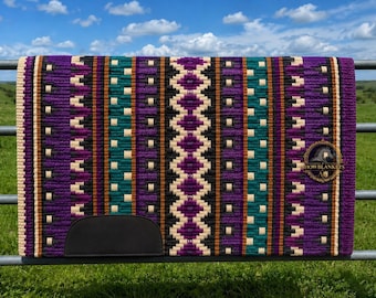 saddle pad western show blanket handmade