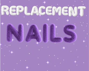 Prensa de repuesto para uñas / solo para clientes anteriores /