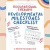 Pediatric OT Daily Session Note Template | SOAP Format | Fill-in-the ...