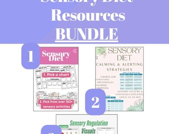 Sensory Diet Resources BUNDLE