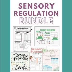 Sensory Regulation Activities Bundle