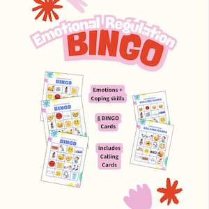 Emotional Regulation BINGO **Emotions and Coping Skills BINGO**