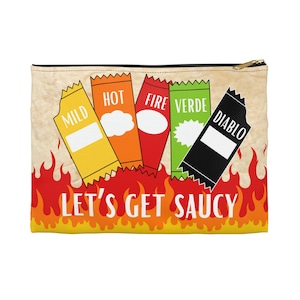 Hot Sauce Accessory Pouch: Taco Bell Lover Gift image 1