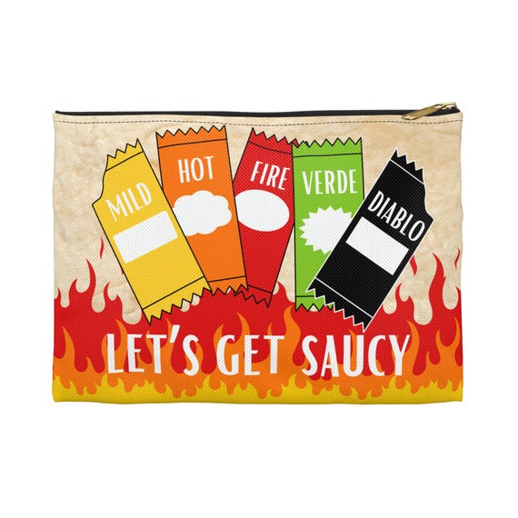 Hot Sauce Accessory Pouch: Taco Bell Lover Gift
