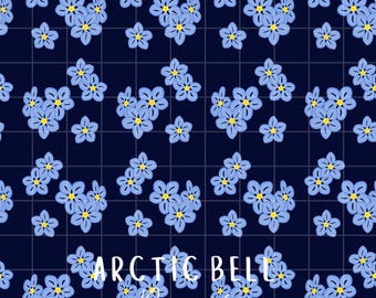 Forget-Me-Not Pattern, Digital Download, Printable Art or DIY projects