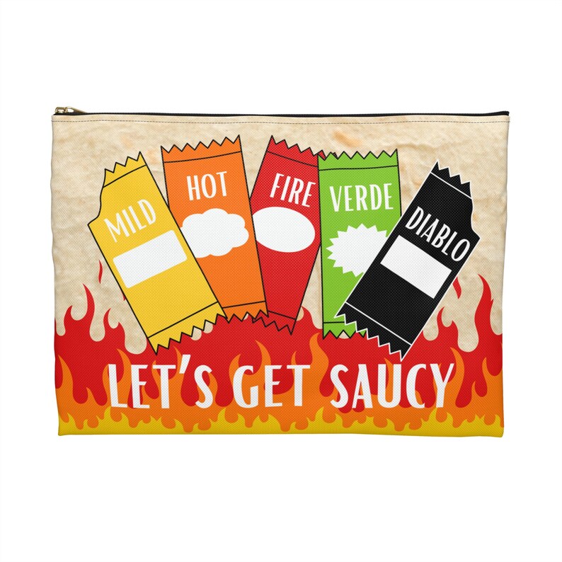 Hot Sauce Accessory Pouch: Taco Bell Lover Gift image 4