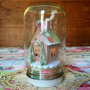 Mason Jar Luminary Paper House Cloche Digital Kit BONUS MINI image 4