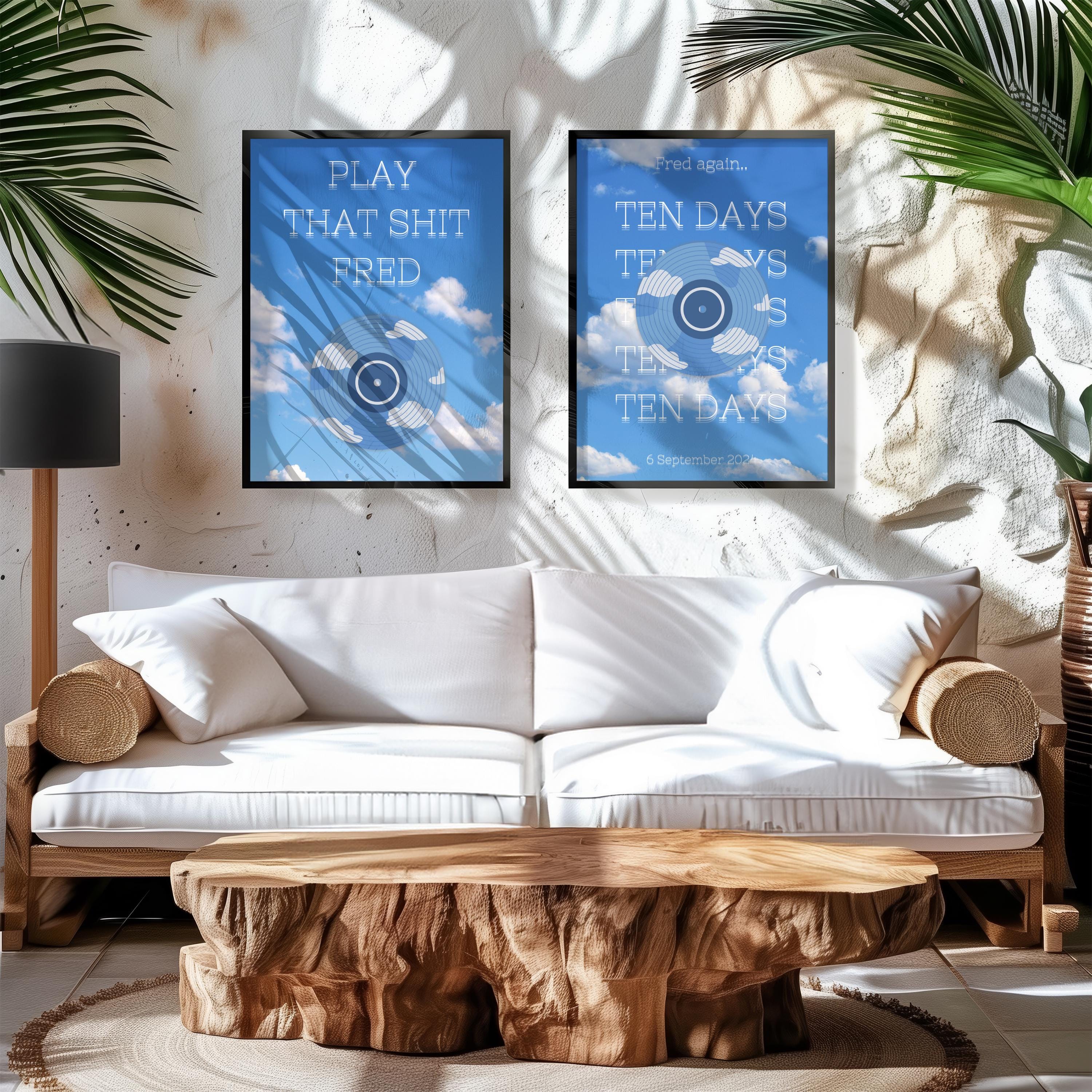 Fred again poster - Etsy 日本