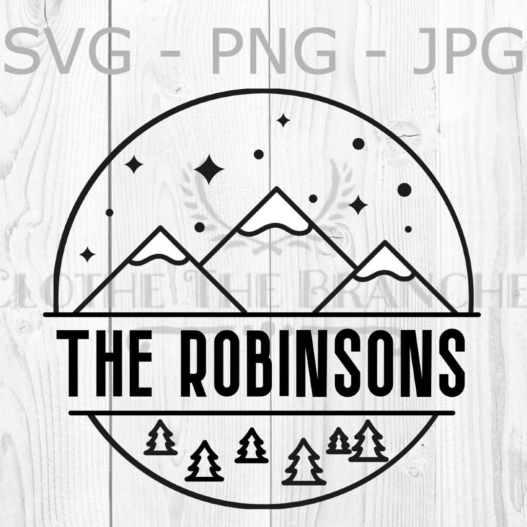 Mountain Forest Circle Badge, personaliseerbare berg svg, aanpasbare natuur  png - Etsy België, image size:1080x1080