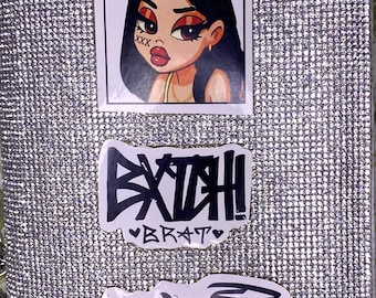 Collectable Brat stickers (3 pack)