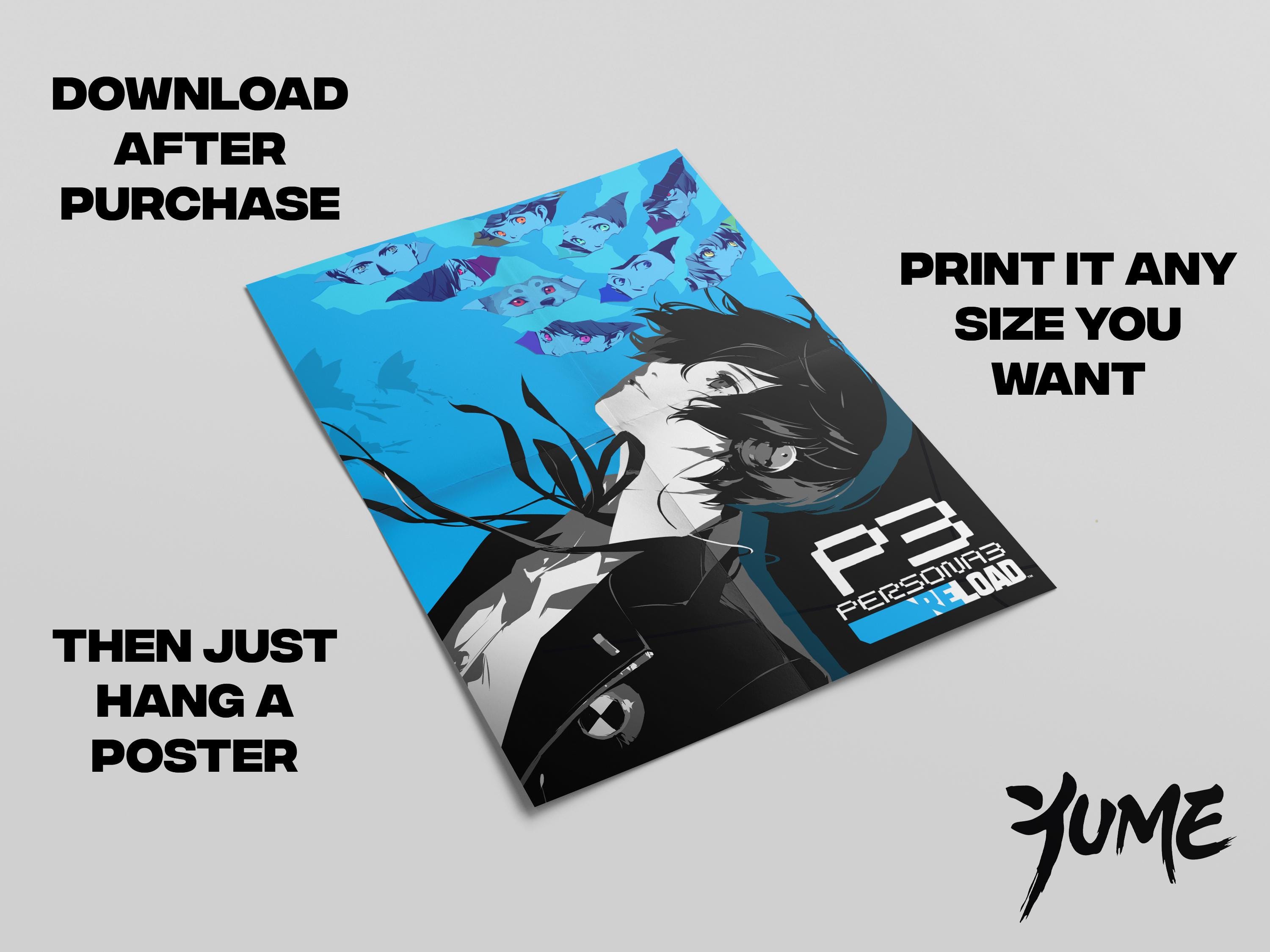 Persona 3 Reload Poster: Persona Wall Art (digital Download) - Etsy