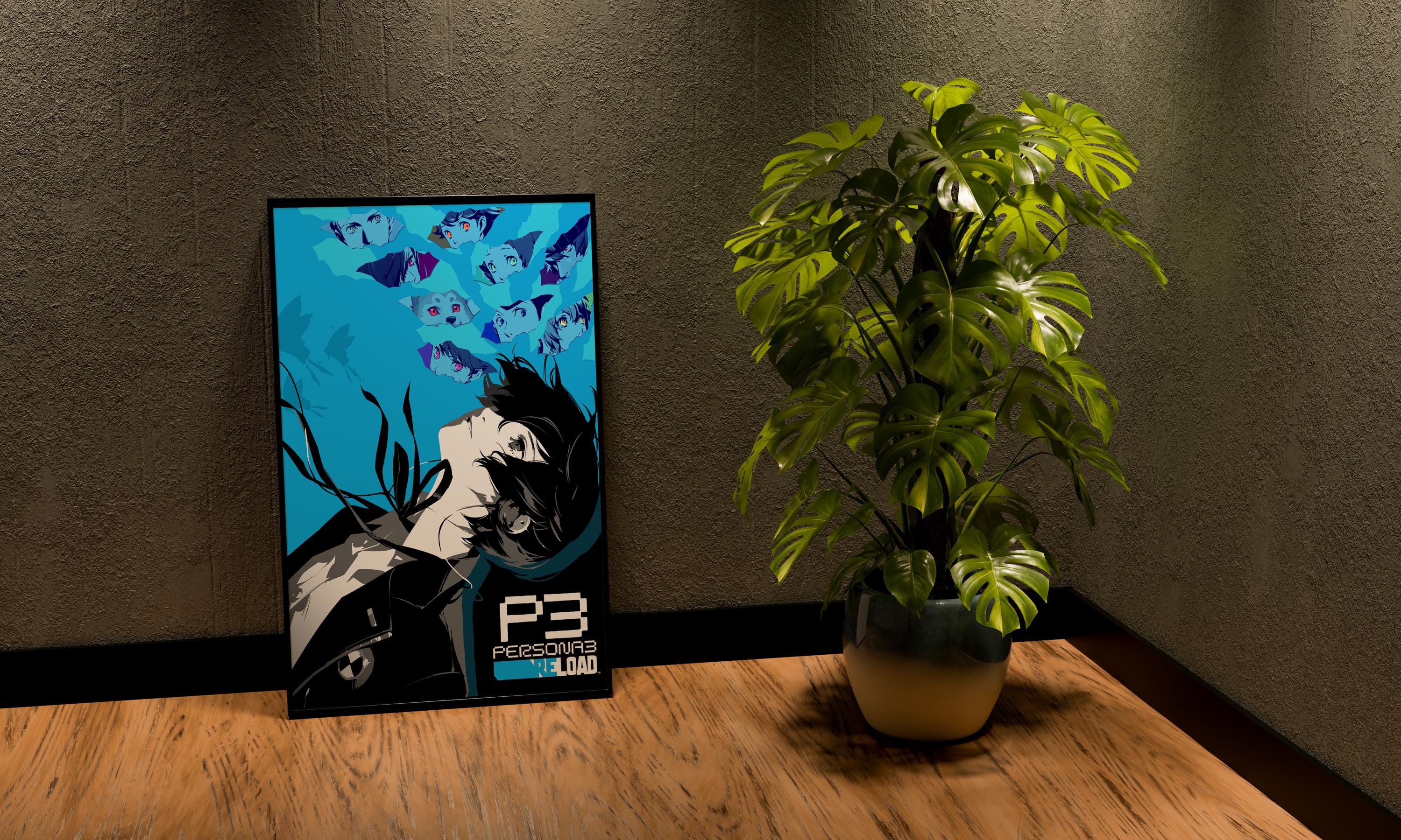 Persona 3 Reload Poster: Persona Wall Art (digital Download) - Etsy