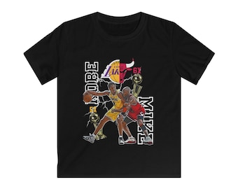 Youth Kobe Bryant VS Micheal Jordan Champion Shirt - T-Shirt