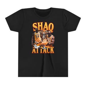 Ungdom Shaquille O'Neal - "Shaq Attack"-tröja - Retro NBA-legend