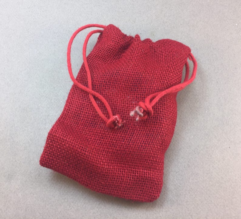 gift bag for nightshade purple layered rope bracelet by WhatKnotShop on ETSY