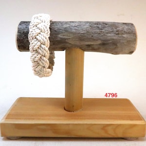 Driftwood T bar bracelet watch product display stand